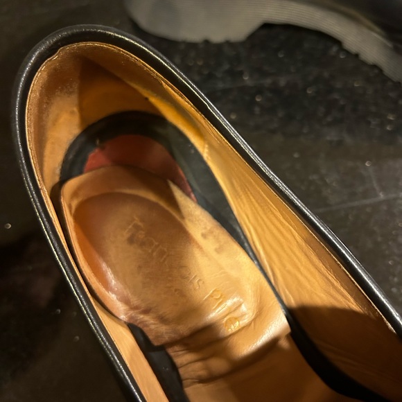 Francois Pinet Leopard Italian Leather Loafers - Picture 6 of 8